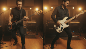 E-Bass spielen: Fingertechnik oder Plektrum?