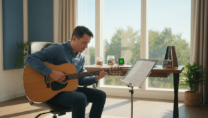 Effektives Gitarrenüben: Wie und was am besten