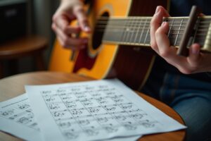 Gitarre Noten für alle Lernenden und Spieler