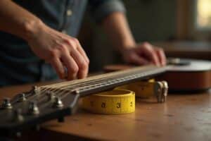 Die perfekte Mensur für deine Gitarre finden