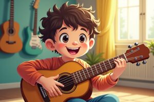 Gitarre lernen: Einfach für Kinder