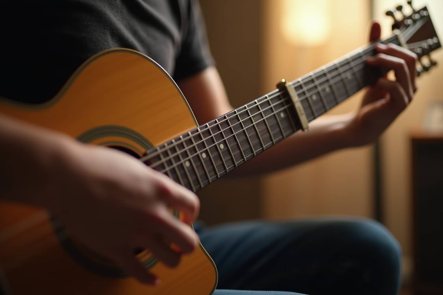 Gitarre Barré Akkorde meistern